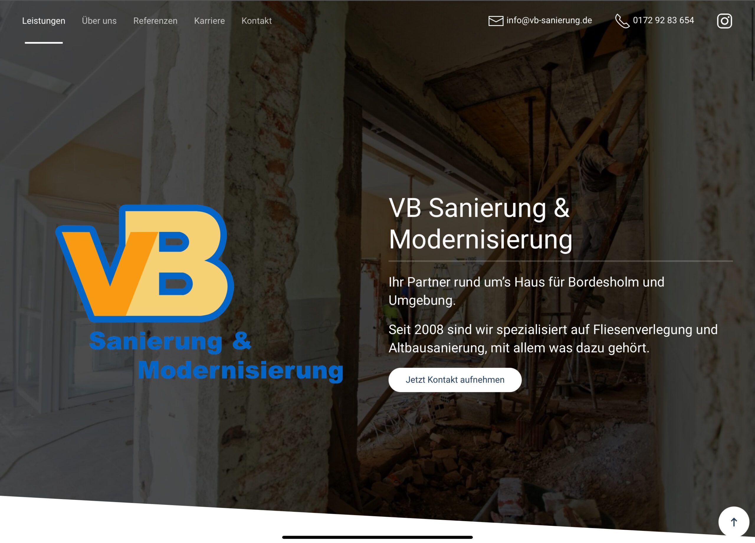 VB-Sanierung Website